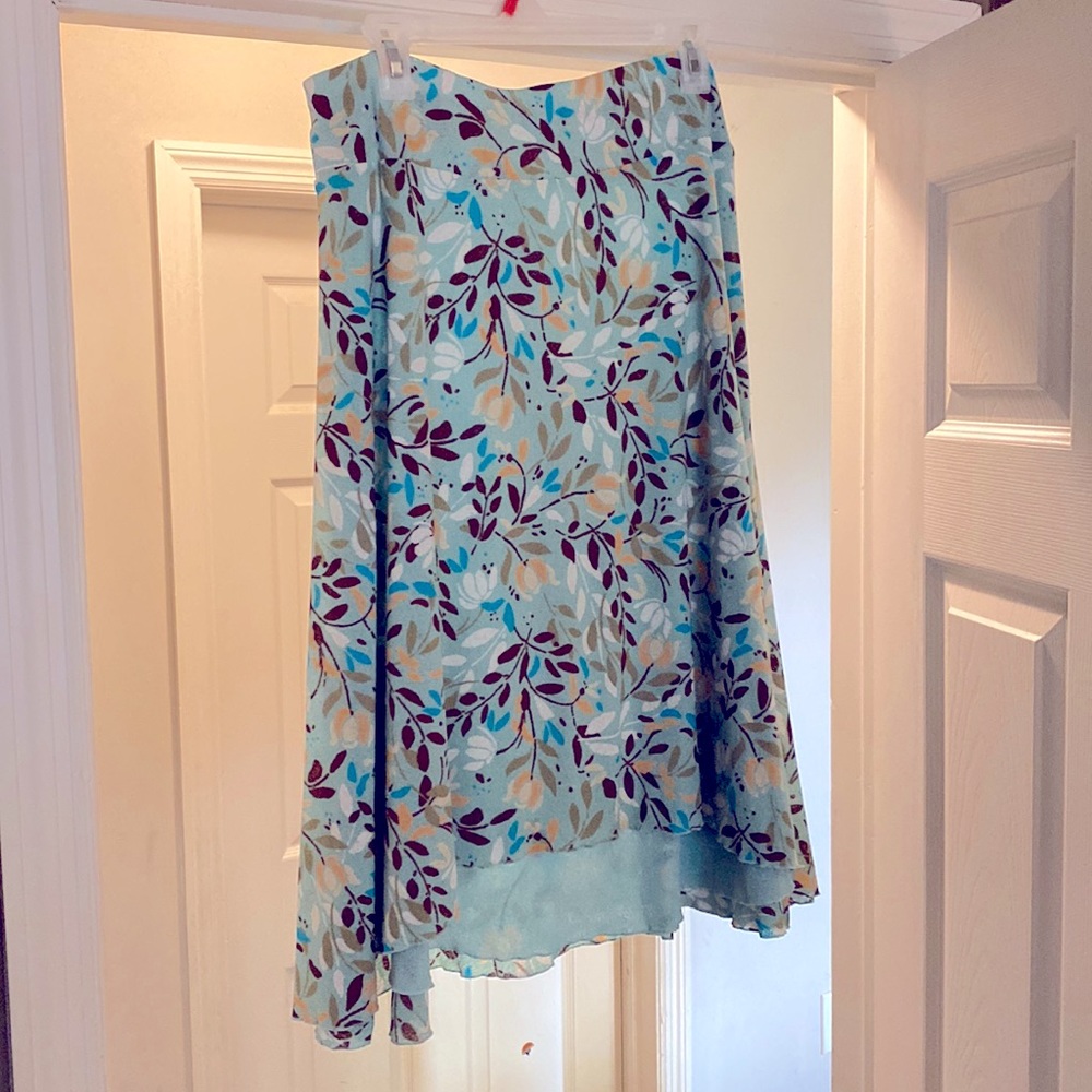 J. Jill, Large, Turquoise/White/Brown/Green